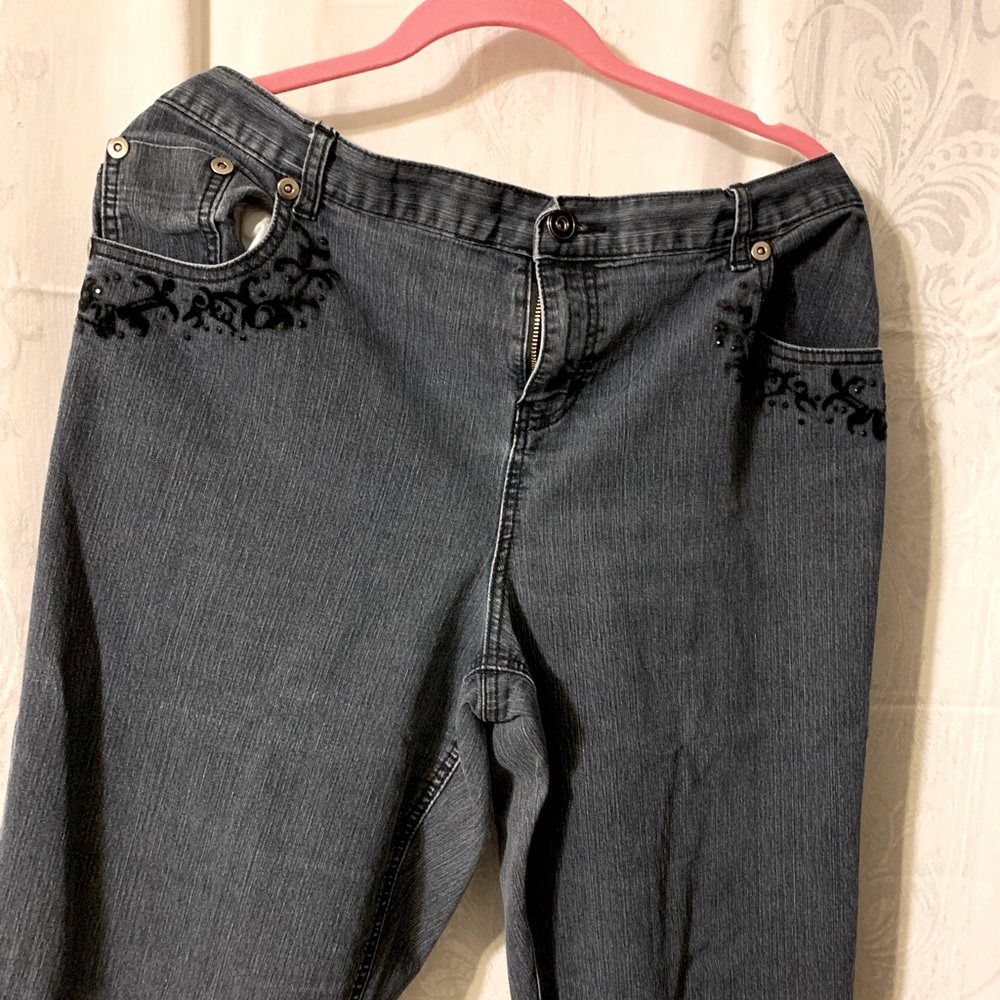 Jean jacket with pants